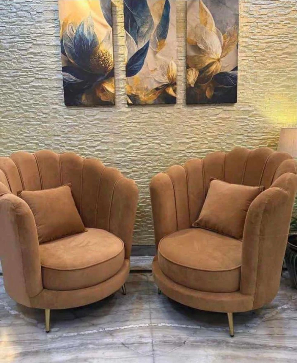 Fauteuil DJOLOFF - Tapisserie Chamrock Dakar Sénégal