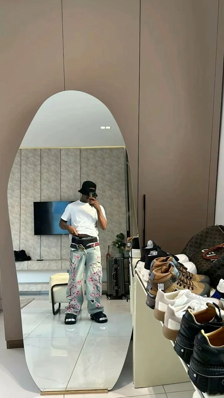 Miroir SIDY - Organique & Minimaliste - Dakar Sénégal