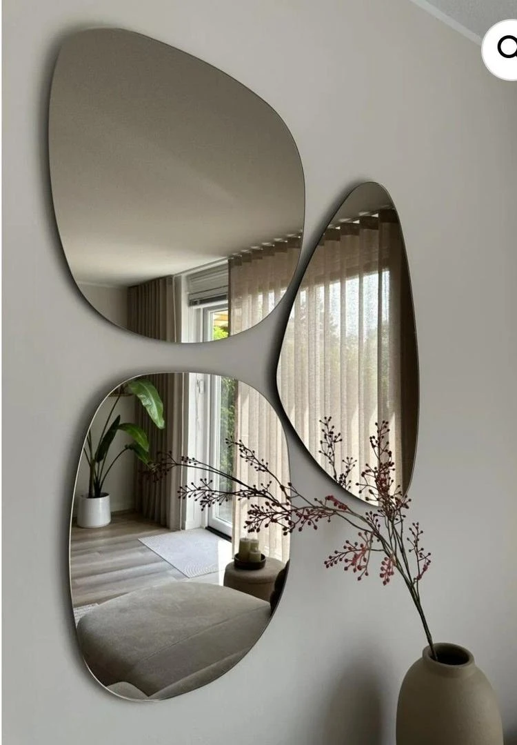 Miroir THEDOOF - Sculptural & Élégant - Dakar Sénégal